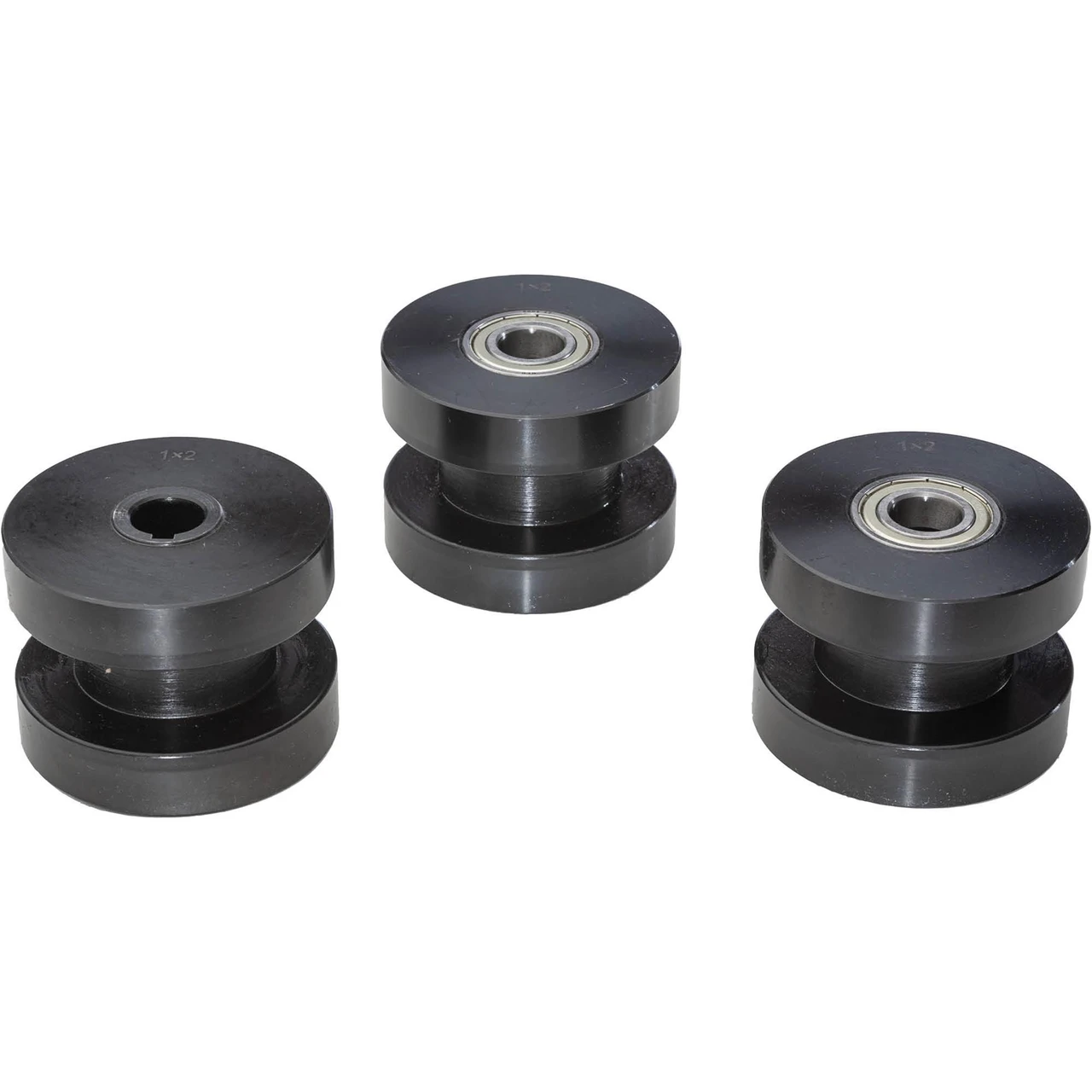 Grizzly Industrial Rectangular Tube Rollers 1x2" (T33049)