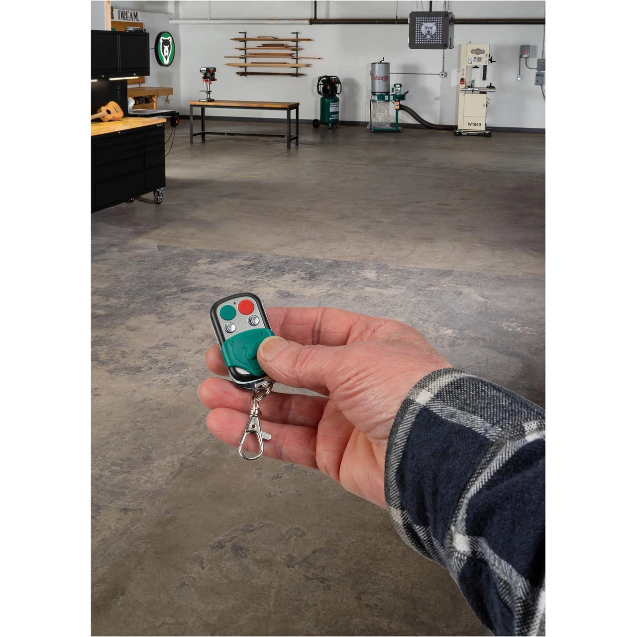 Grizzly Industrial Replacement Remote Control For T33308, 120V (T33309) — product image 2