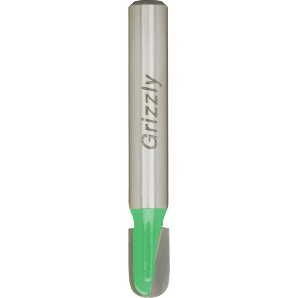 Grizzly Industrial Roundnose Bit, 1/4" Shank (C1054, C1055, C1056, C1057, C1058)