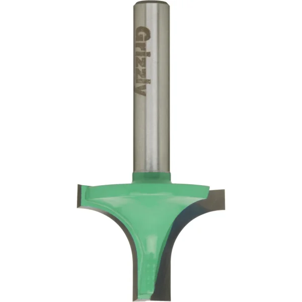 Grizzly Industrial Roundover Panel Boring Router Bit 1" Diameter (C1630, C1631)