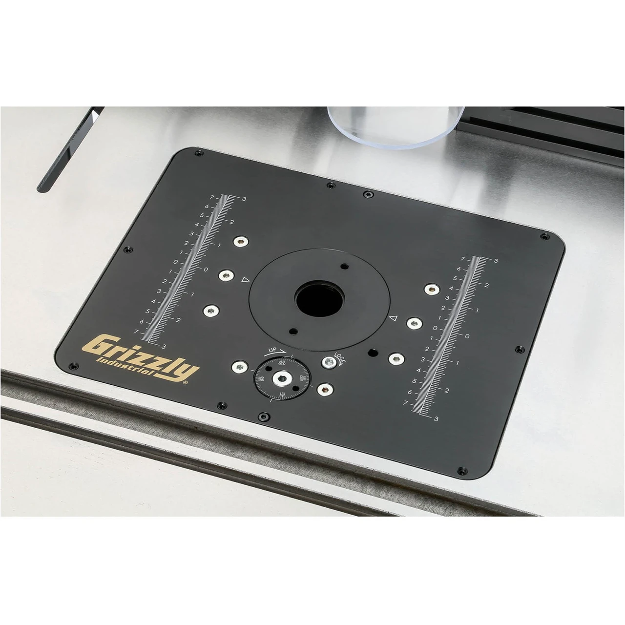 Grizzly Industrial Router Lift with 12" x 9" Table Insert (T31637) — product image 2