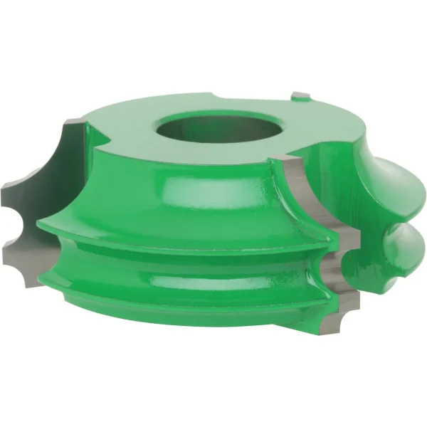 Grizzly Industrial Shaper Cutter 1/8" & 3/8" Quarter Round & 1/4" Bead, 3/4" Bore (C2026)