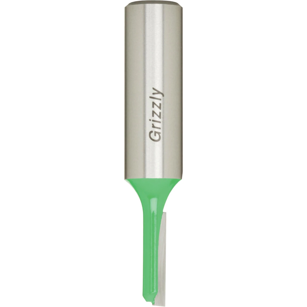 Grizzly Industrial Single Fluted Straight Bit, 1/2" Shank, 7/32" Dia. (C1476)