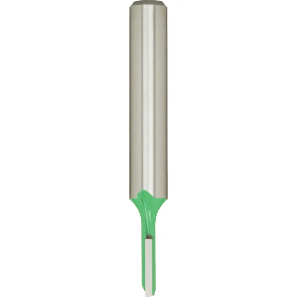 Grizzly Industrial Single Fluted Straight Bit, 1/4" Shank
