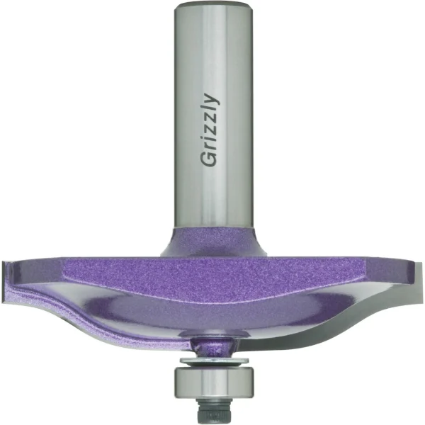 Grizzly Industrial Super-Duty 2-5/8" Panel Bit - Ogee, 1/2" Shank (C1401Z)