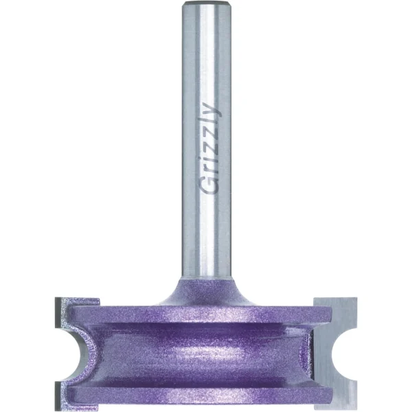 Grizzly Industrial Super-Duty Bead Bit For Small Boat Planking, 1/4" Shank (C1379Z)
