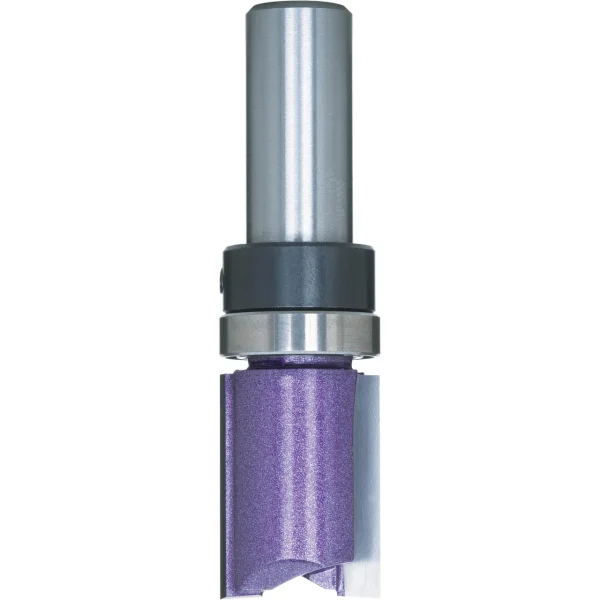 Grizzly Industrial Super-Duty Pattern Cutting Bit w/ Upper Guide Bearing, 1/2" Shank, 3/4" Dia. (C1309Z)