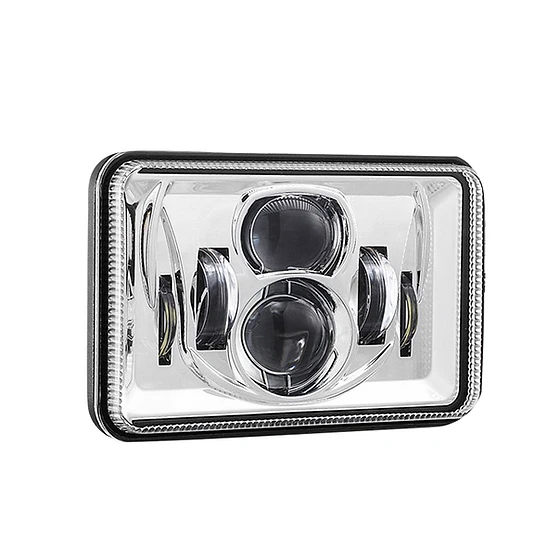 Haizer USA 4”x6” Chrome Projector LED Headlight (HZR-4686)