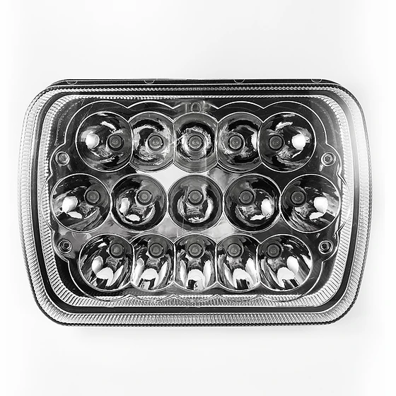 Haizer USA 5"x7" Chrome Reflector LED Headlight (HZR-5702)