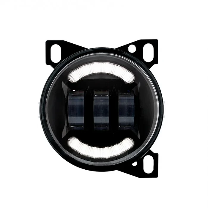 Haizer USA Black Driver LED Fog / Driving Light Assembly (HZR-6304D-B)