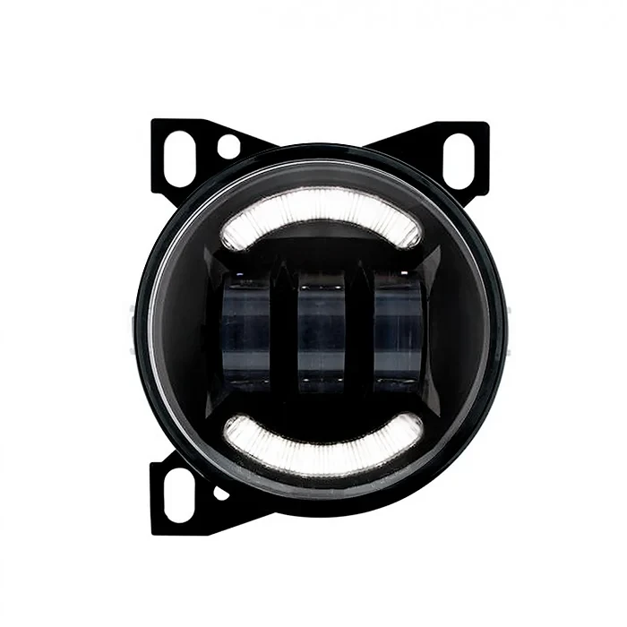 Haizer USA Black Passenger LED Fog/Driving Light Assemb. (HZR-6304P-B)