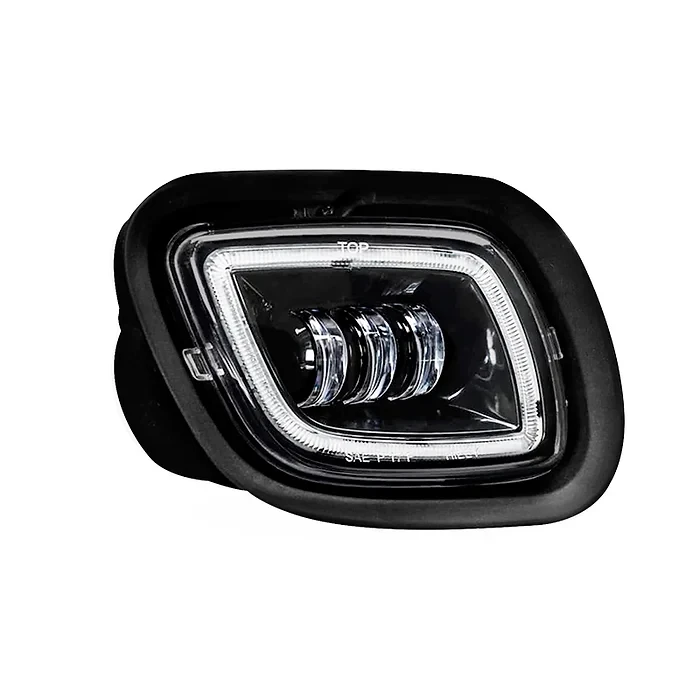 Haizer USA Cascadia Black Passenger Fog / Driving Light (HZR-6305P-B)