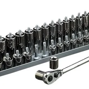 Hansen Global 1/2" Drive Metric - 2 Row Socket Tray (1202)