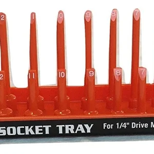 Hansen Global 1/4" Metric Orange Socket Holder (1406)