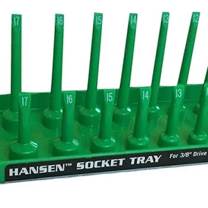 Hansen Global 3/8" Metric Green Socket Holder (3804)