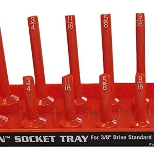 Hansen Global 3/8" Standard Orange Socket Holder (3805)