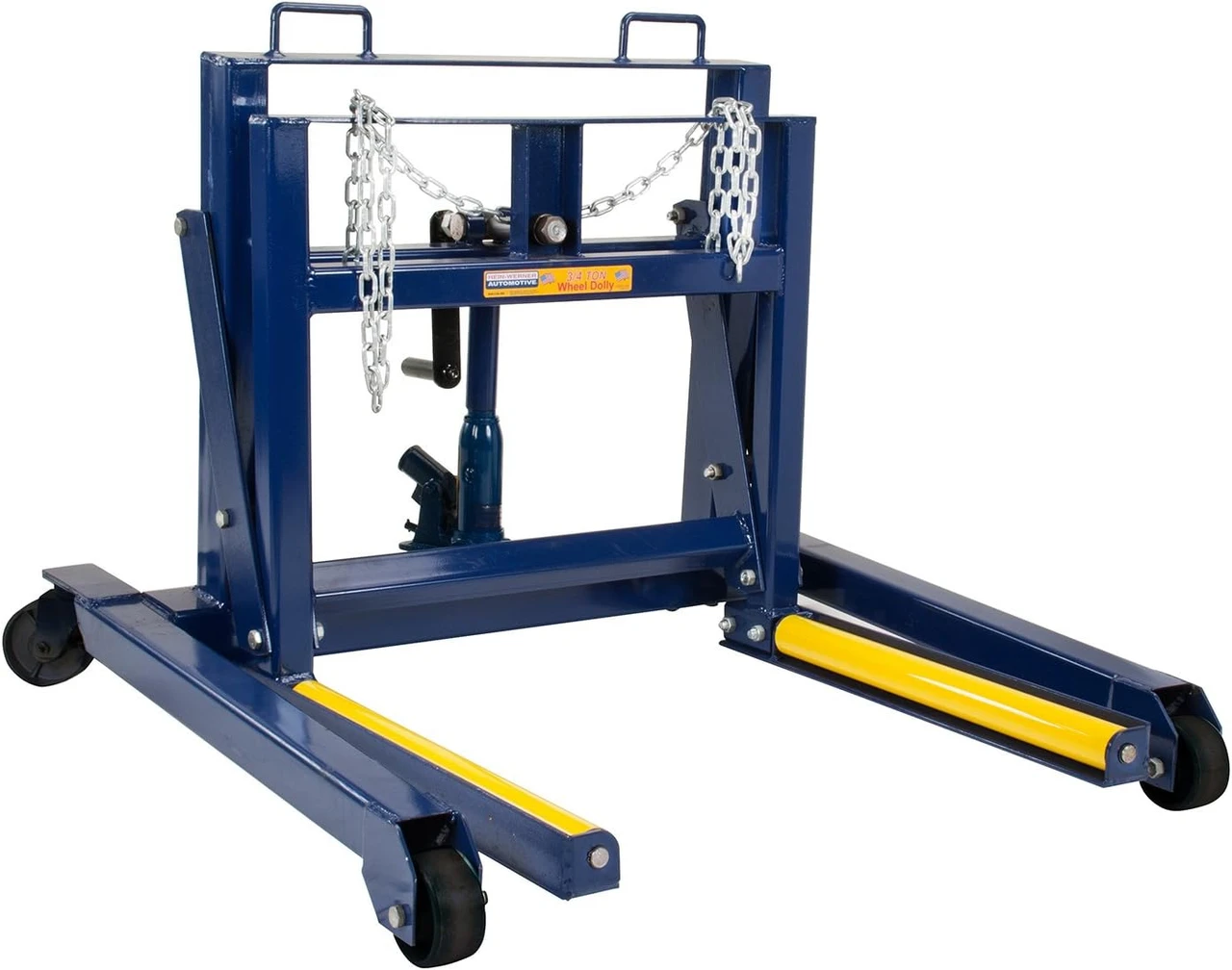Hein-Werner Wheel Dolly - Blue, 3/4 Ton Capacity (HW93766)