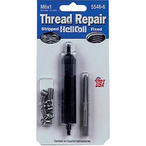 Helicoil Thread Repair Kit, 6mm x 1.00 NC (5546-6)