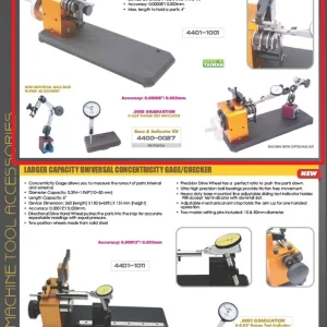 HHIP 0-0.03" TEST INDICATOR & MINI FINE ADJUSTMENT MAGNETIC BASE (4400-0027)