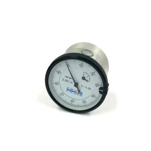 HHIP 0-0.20" BACK PLUNGE DIAL INDICATOR WITH 3/8" STEM (4400-0015)