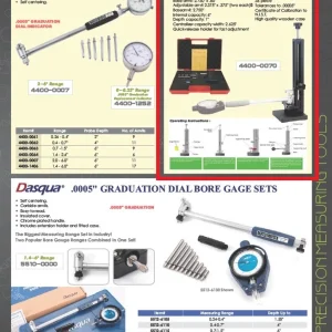 HHIP 0-6" CAPACITY BORE GAGE SETTING MASTER (4400-0070)