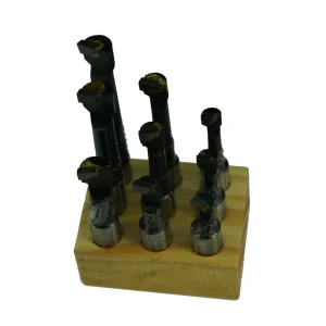 HHIP 1/2" C-6 9 PIECE BORING BAR SET (1001-0002)