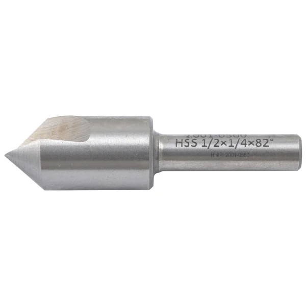 HHIP 1/2" SINGLE FLUTE 82 DEGREE HIGH SPEED STEEL COUNTERSINK (2001-0500)