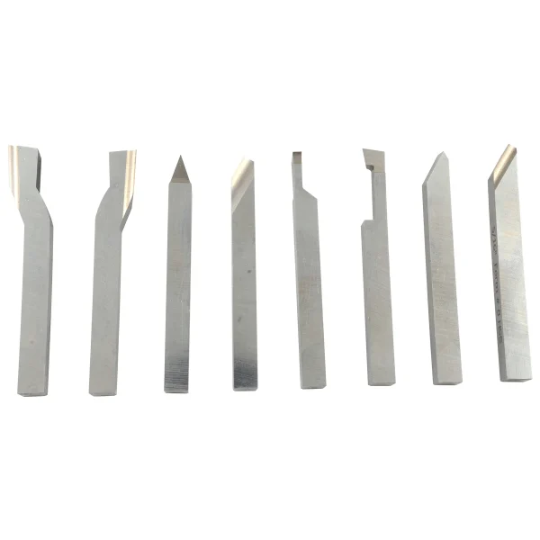 HHIP 1/4 X 2-1/2" 8 PIECE HIGH SPEED STEEL LATHE TURNING TOOL SET (2006-9022)