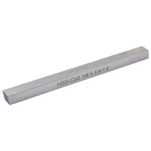 HHIP 1/4 X 4" M35 5% COBALT EXTRA LONG SQUARE TOOL BIT (2000-0020)