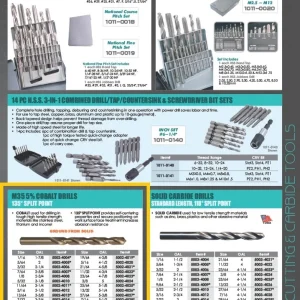 HHIP 1/4 X 4 X 2-3/4" M35 5% COBALT JOBBER DRILL (5002-4016)