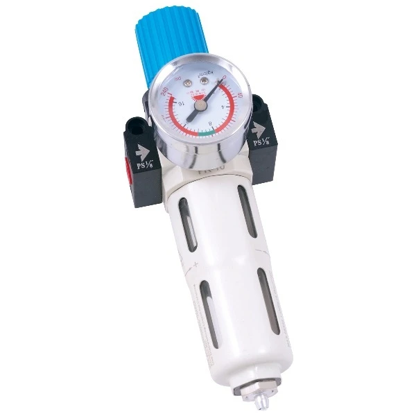 HHIP 1/8 NPT INTEGRAL FILTER/REGULATOR UNIT WITH DRAIN (7600-1755)