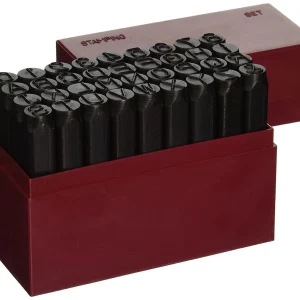 HHIP 1/8 WIDTH NUMBER & LETTER STAMP SET 0-9 AND A-Z (8016-0002)