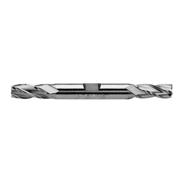 HHIP 1/8 X 3/8" HIGH SPEED STEEL 4 FLUTE DOUBLE END END MILL (5804-0125)