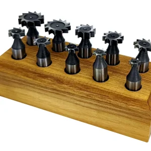 HHIP 10 PIECE 1/2" SHANK WOODRUFF KEYSEAT CUTTER SET (2006-0452)