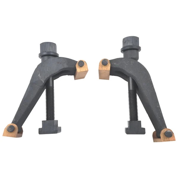 HHIP 11/16" UNIVERSAL ADJUSTABLE CLAMP SET WITH BRASS PLATE (FIT 3/4" T-SLOT) (3900-0326)
