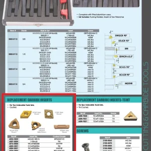HHIP 11ERA60 TiN COATED EXTERNAL THREADING CARBIDE INSERT (6007-0004)