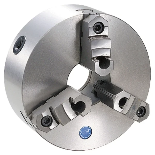 HHIP 12" 3-JAW TOP REVERSIBLE SELF CENTERING PLAIN BACK LATHE CHUCK (3900-3412)