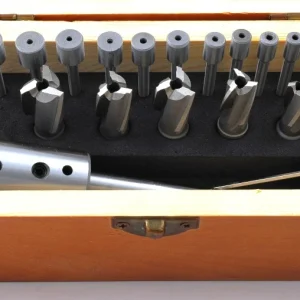 HHIP 21 PIECE HSS INTERCHANGEABLE PILOT COUNTERBORE SET (2007-0023)