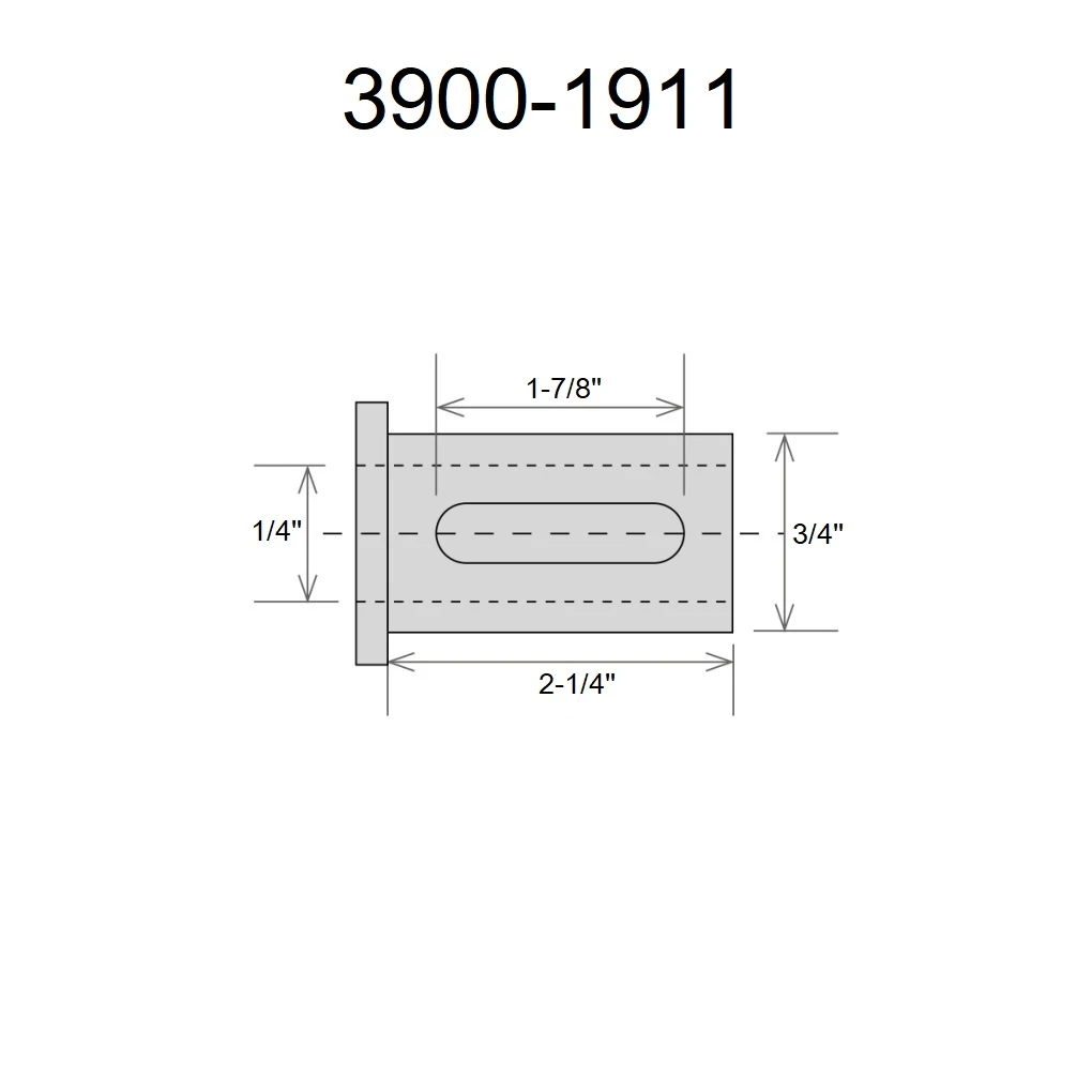 HHIP 3/4" OD X 1/4" ID C TYPE TOOL HOLDER BUSHING (3900-1911) — product image 2
