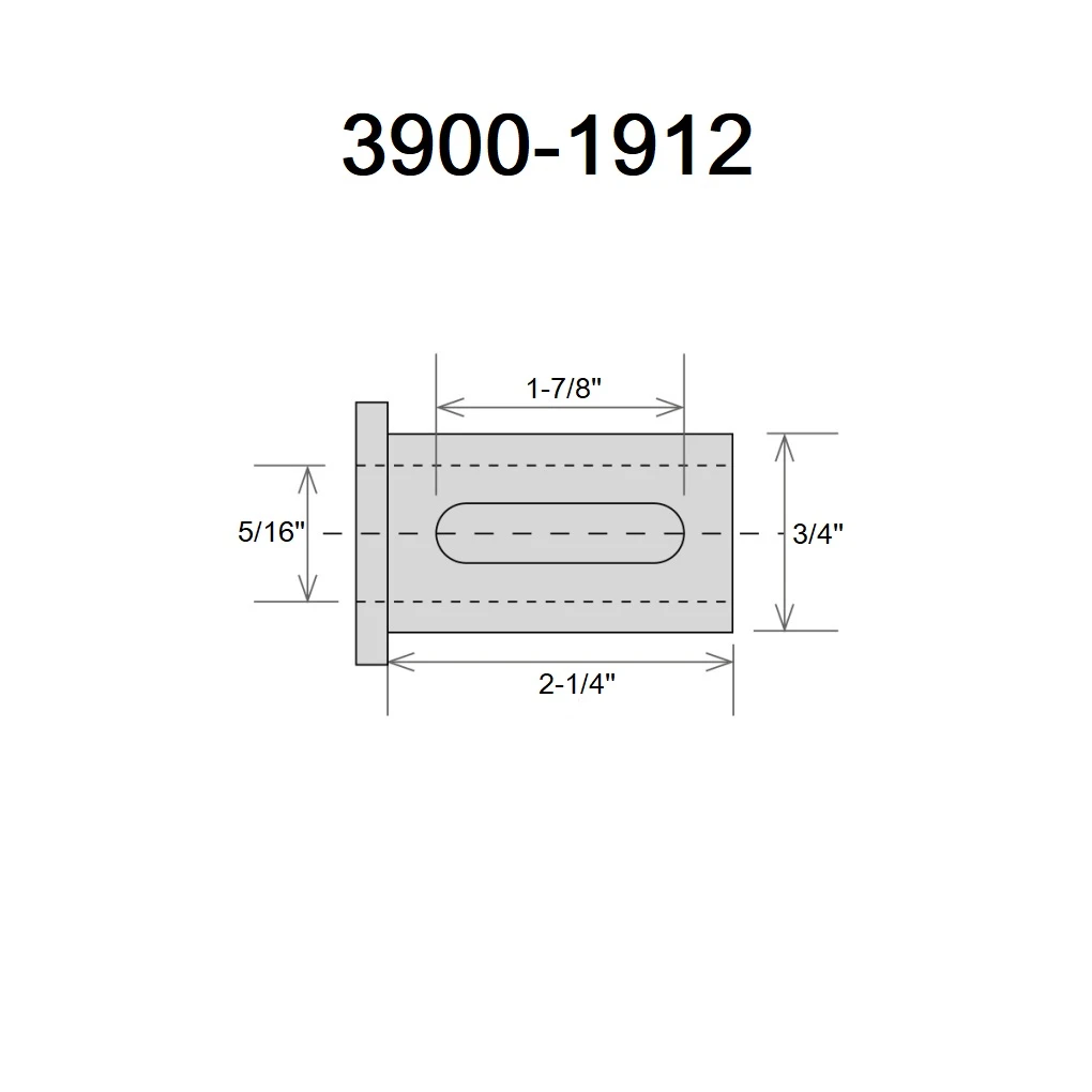 HHIP 3/4" OD X 5/16" ID C TYPE TOOL HOLDER BUSHING (3900-1912) — product image 2