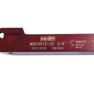 HHIP 3/4 X 3/4 X 5" RIGHT HAND MGEHR12-2C EXTERNAL GROOVING TOOL HOLDER (2207-0750)