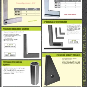 HHIP 3" MACHINISTS CENTER SQUARE SET (4901-0354)