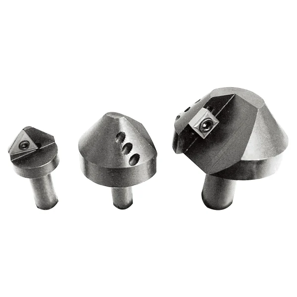 HHIP 3 PIECE 60 DEGREE INDEXABLE COUNTERSINK & CHAMFER TOOL SET (2001-0010)