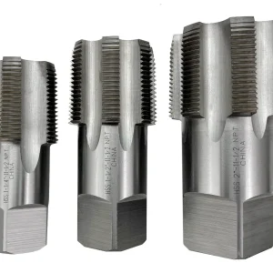 HHIP 3 PIECE NPT TAPER PIPE TAP SET (1-1/4~2") (1011-3303)