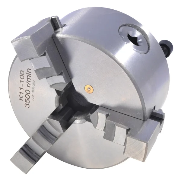 HHIP 4" 3-JAW PLAIN BACK LATHE CHUCK (3900-0032)