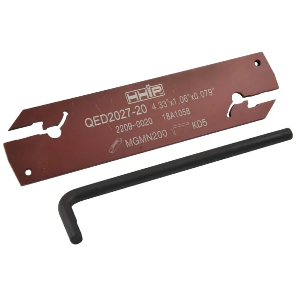 HHIP 4.33 X 1.06 X 0.079" RIGHT HAND EXTERNAL CUT-OFF & GROOVING BLADE (2209-0020)