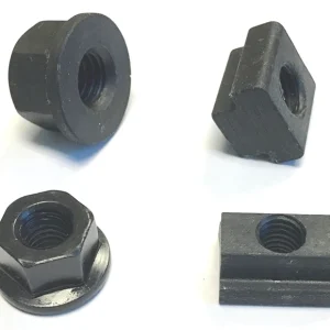 HHIP 4 PIECE 1/2-13 T-NUT & FLANGED NUT SET (3900-1249)