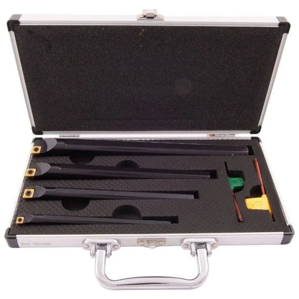 HHIP 4 PIECE (3/8-1/2-5/8 & 3/4") SCLCR INDEXABLE BORING BAR SET (1001-0054)