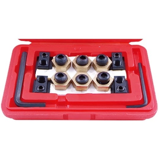 HHIP 4 PIECE 5/8" T-SLOT CLAMPING NUT KIT (3900-0318)
