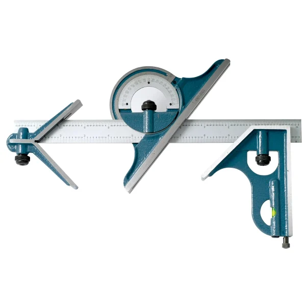 HHIP 4 PIECE COMBINATION SQUARE SET WITH 12" 4R BLADE (4901-0003)